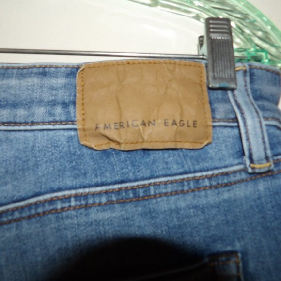 American Eagle Men's Original Straight Leg Jeans Sz 36 X 30 - Picture 6 of 8